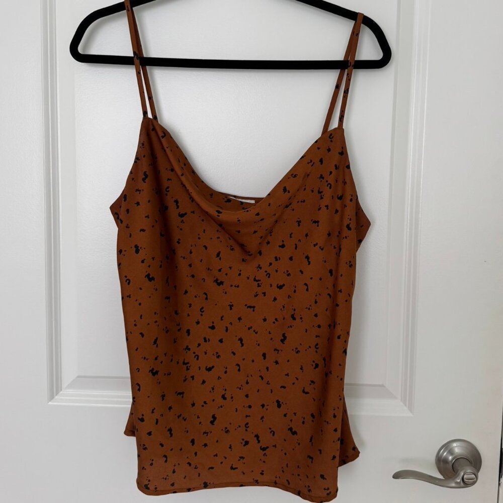 J.O.A. Satin Blouse